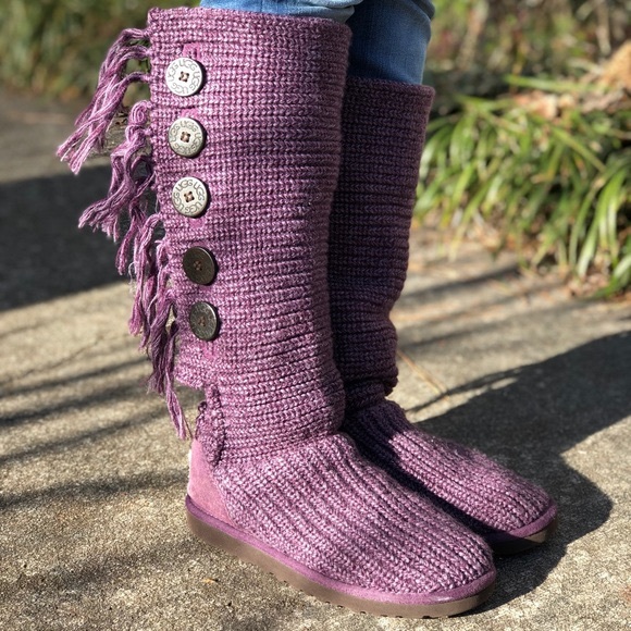 Purple Cardy Uggs π - Picture 2 of 5